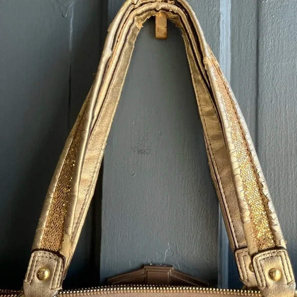 Coach Poppy Daisy Signature Applique Glam Tote -REHAB PIECE - Picture 8 of 11